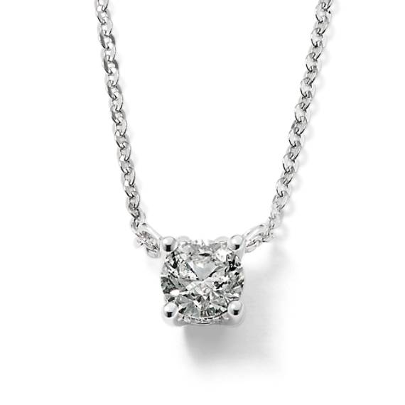 Floating 1/2 tcw Diamond Pendant