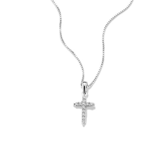 Helene Diamond Cross Pendant