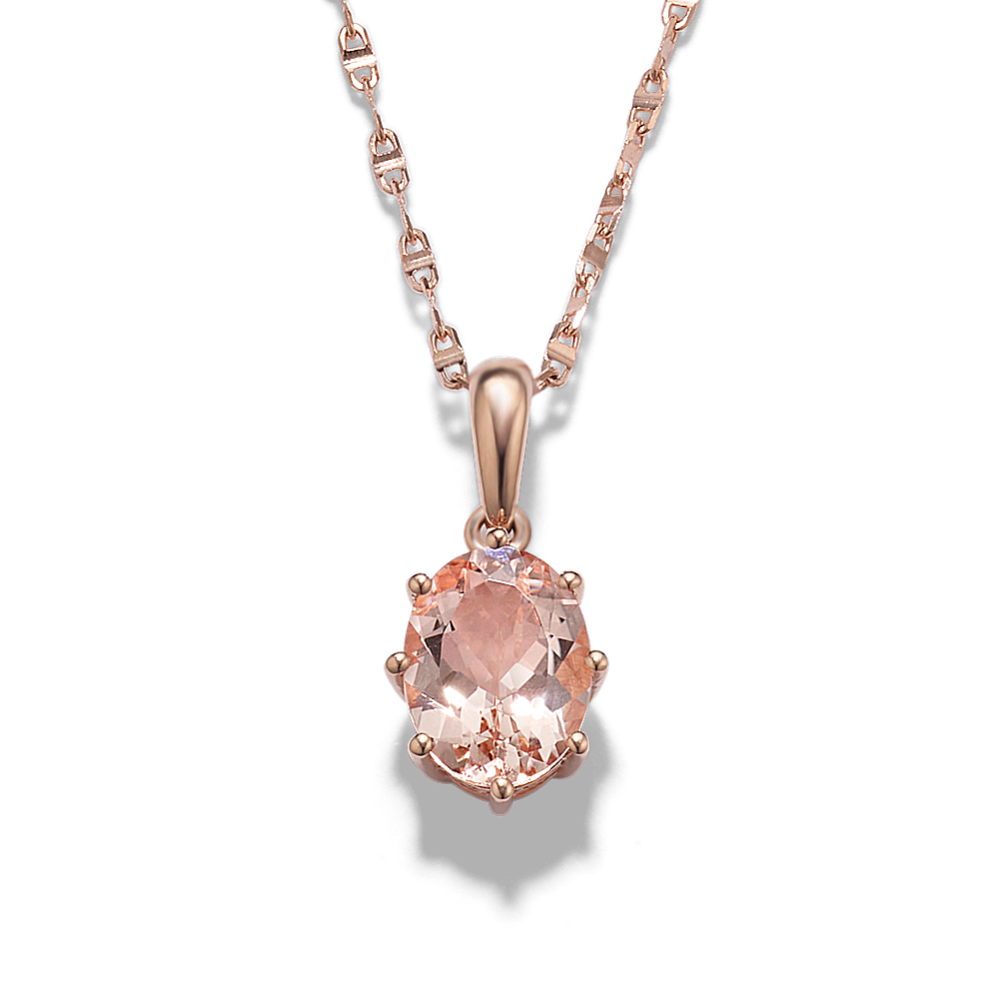 Hera Morganite Pendant