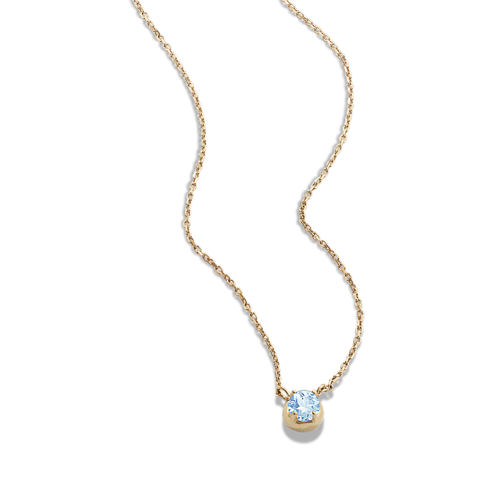 Petite Solitaire Pick-Your-Gem Pendant