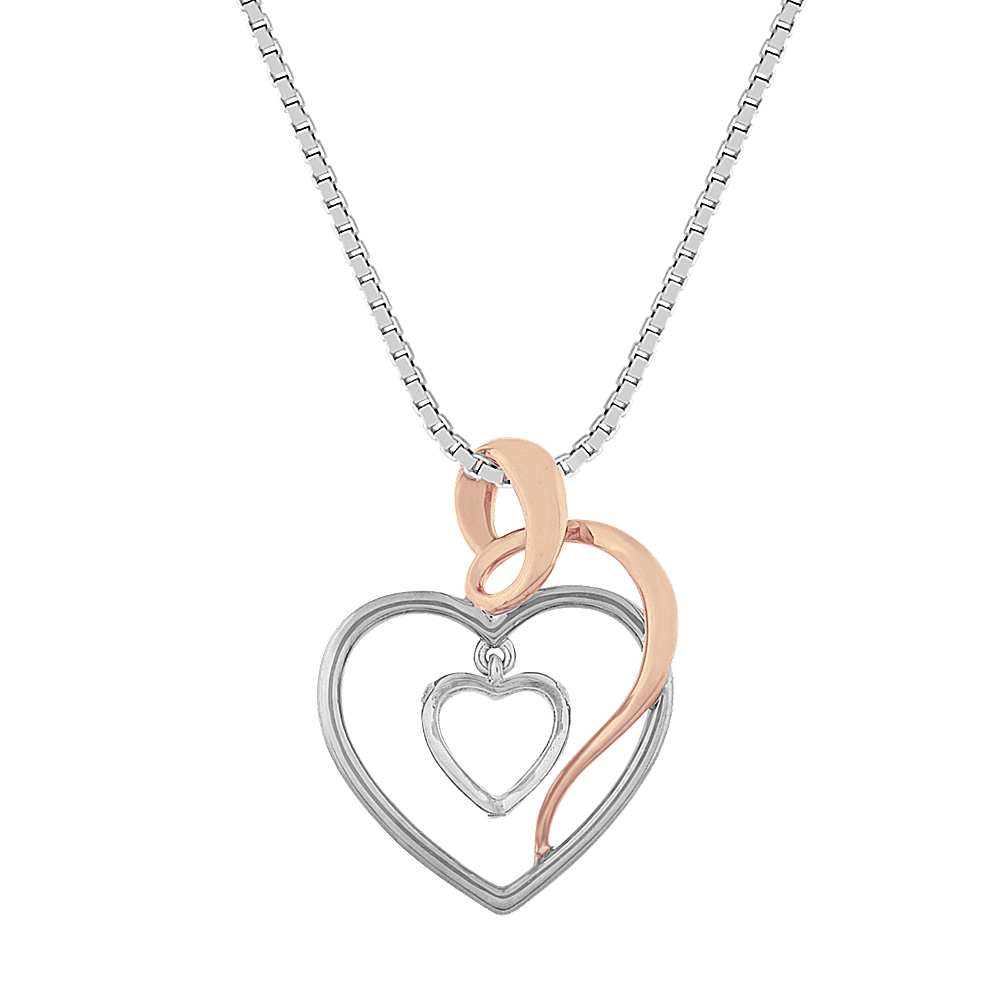 Pick-Your-Gemstone Heart Pendant (18 in)
