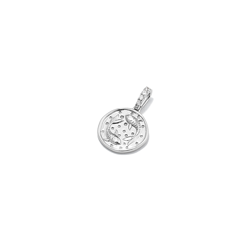 Sterling Silver Diamond Accent Flower Oval Locket
