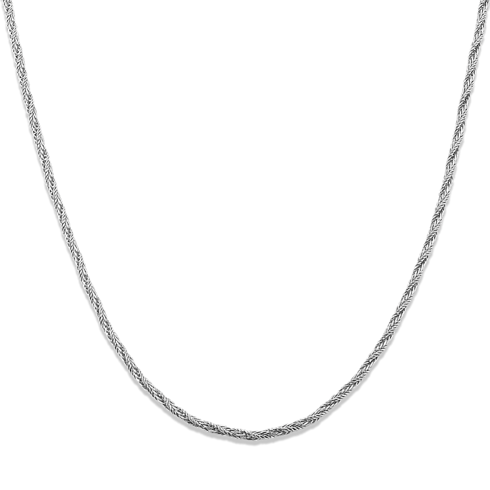 Rope Chain in Sterling Silver (20 in)