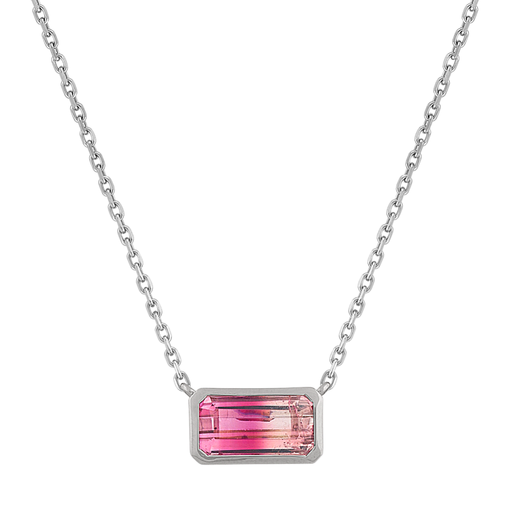 Rose Tourmaline Necklace (20 in)