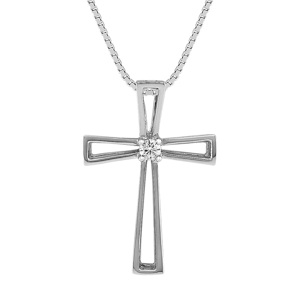 Round Diamond Cross (18'')
