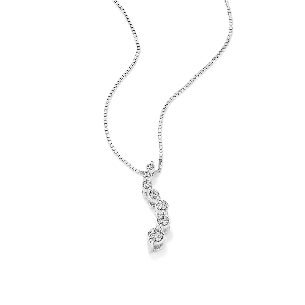 0.20 tcw Diamond Journey Pendant (18 in)