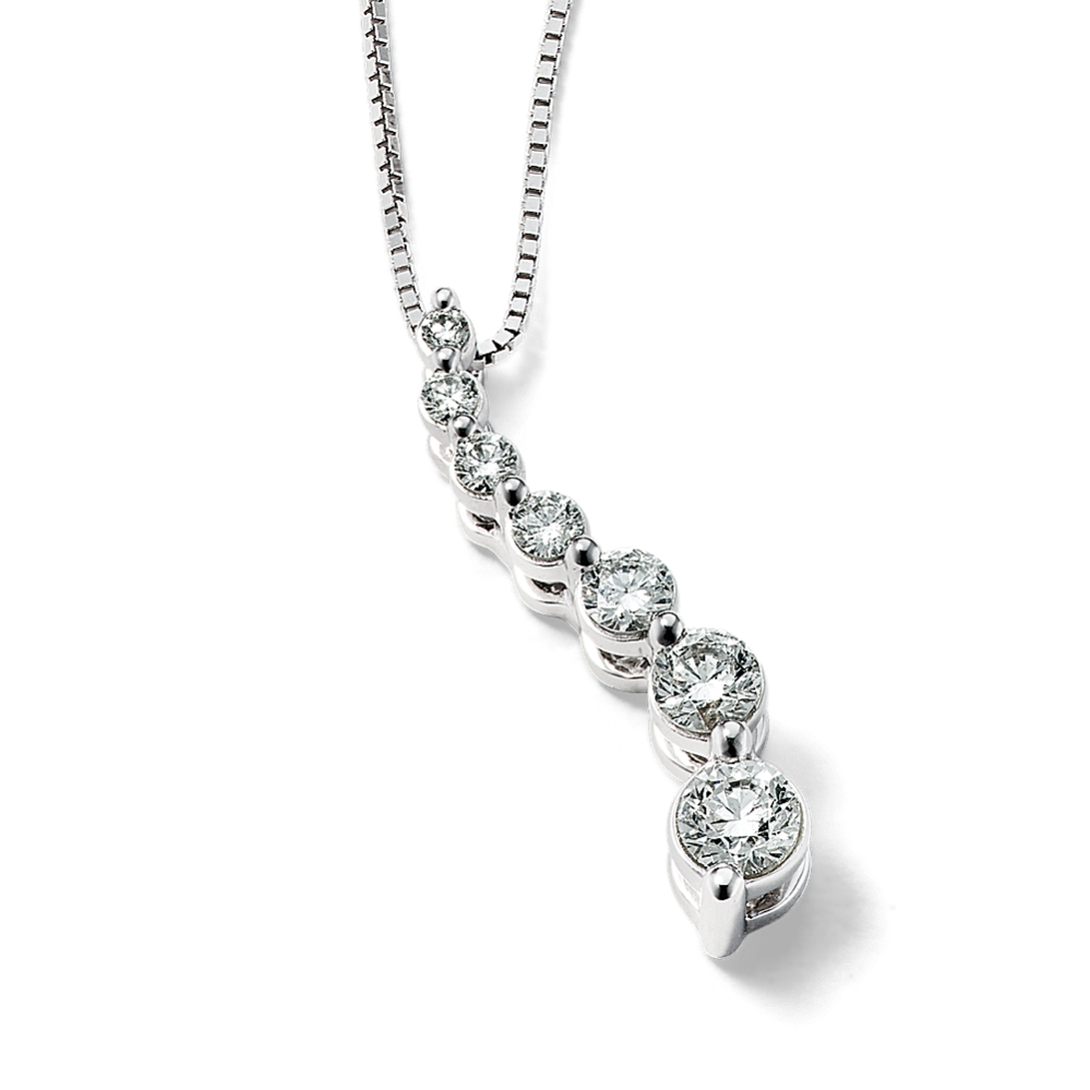 0.45 tcw Diamond Journey Pendant (18 in)