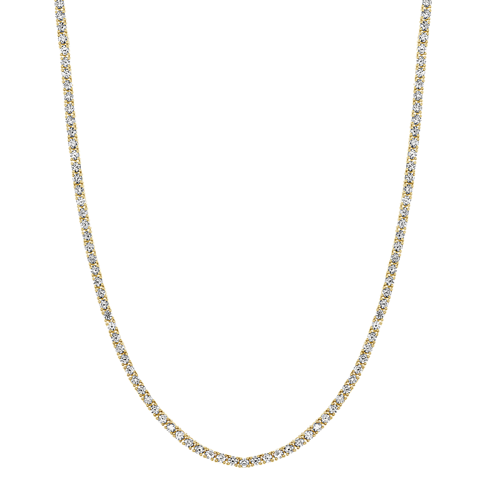 4 tcw Diamond Tennis Necklace