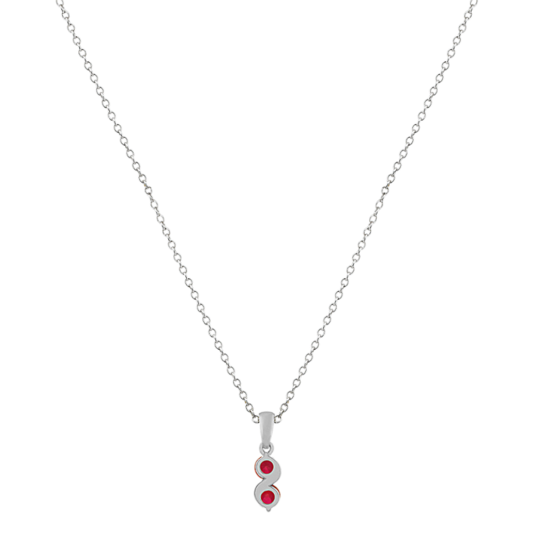 Shane co deals ruby necklace