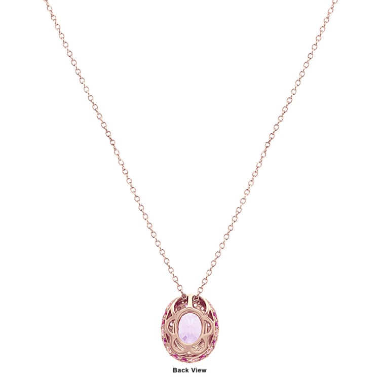 14k Rose Gold Necklaces and more Sapphire Jewelry | Shane Co.