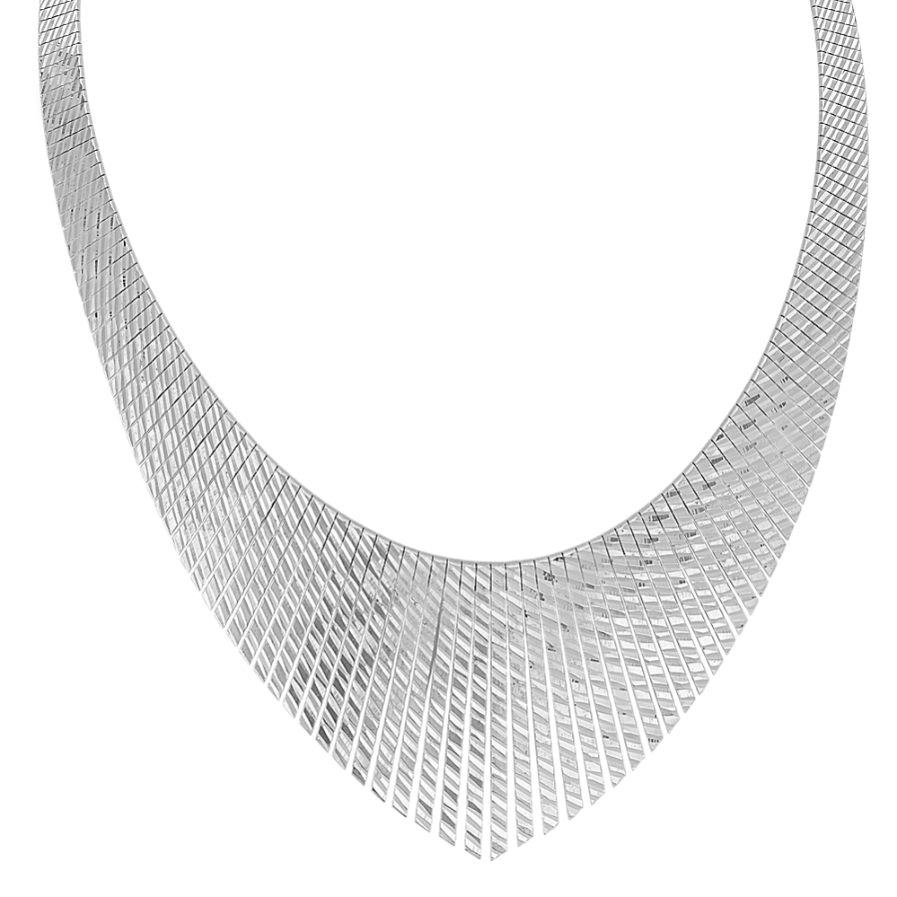 Silver cleopatra deals necklace