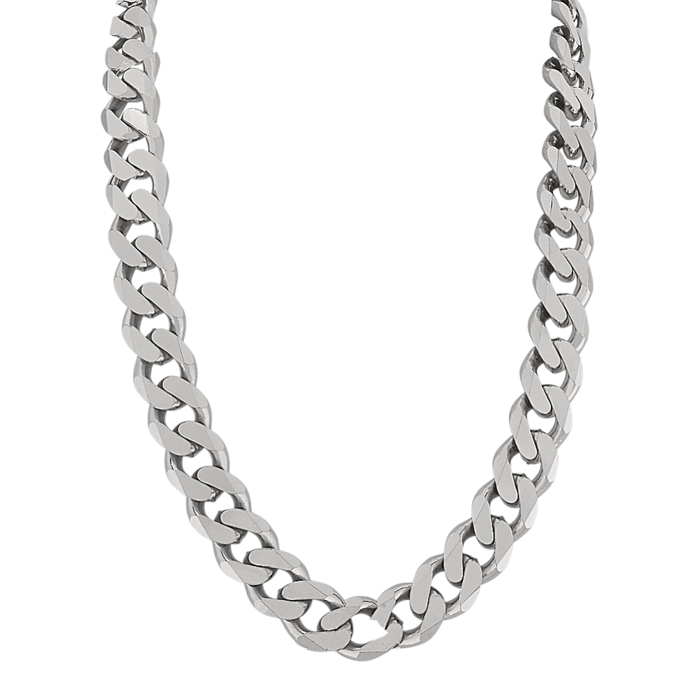 Silver 18 inch deals necklace