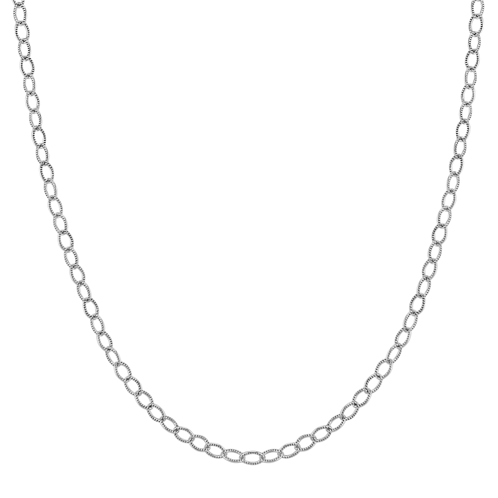 Sterling Silver Curb Chain (20'')