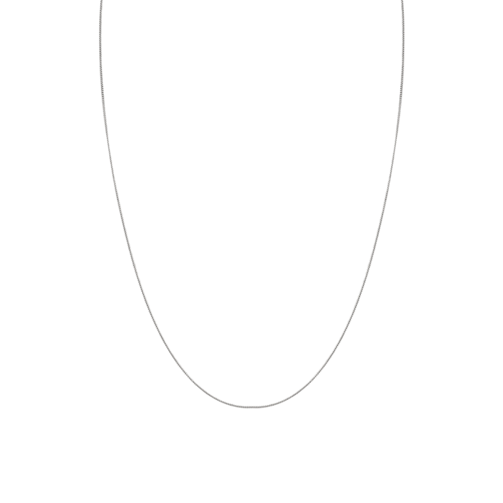 Sterling Silver Curb Chain (22 in)