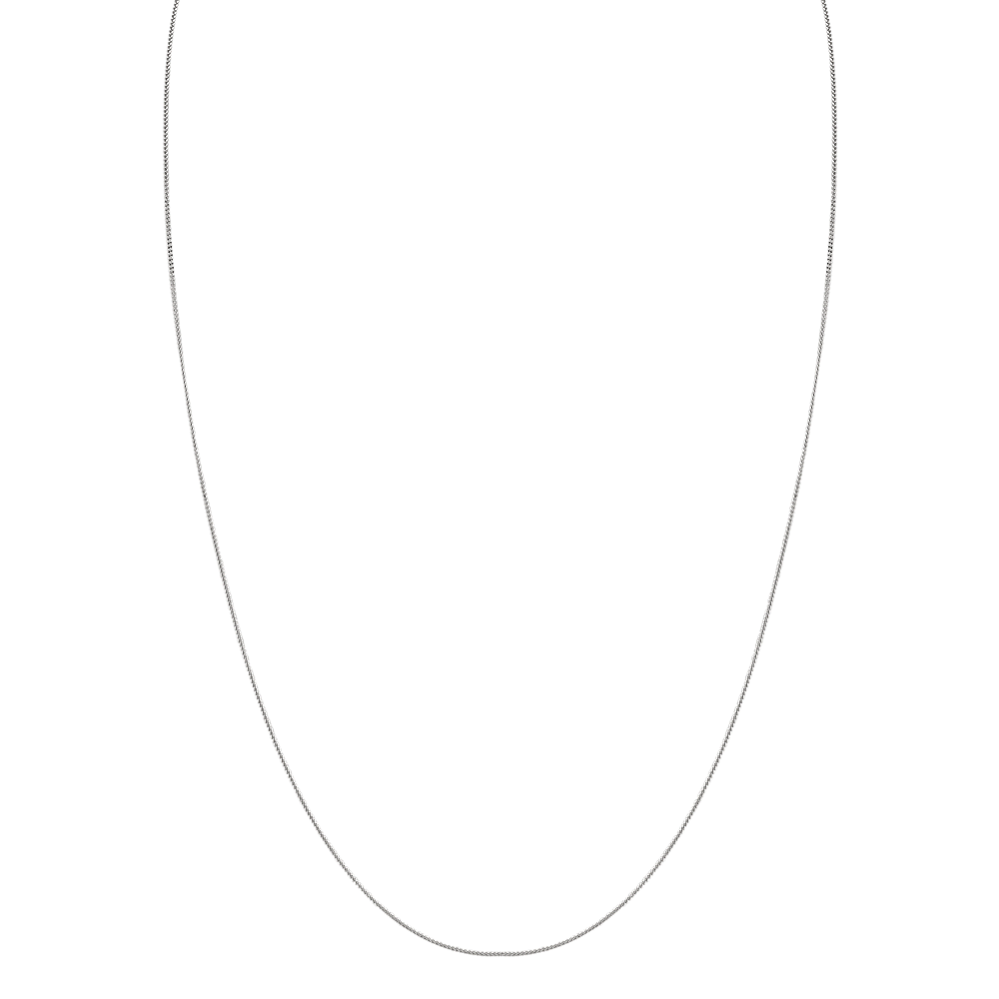 Sterling Silver Curb Chain (22 in)