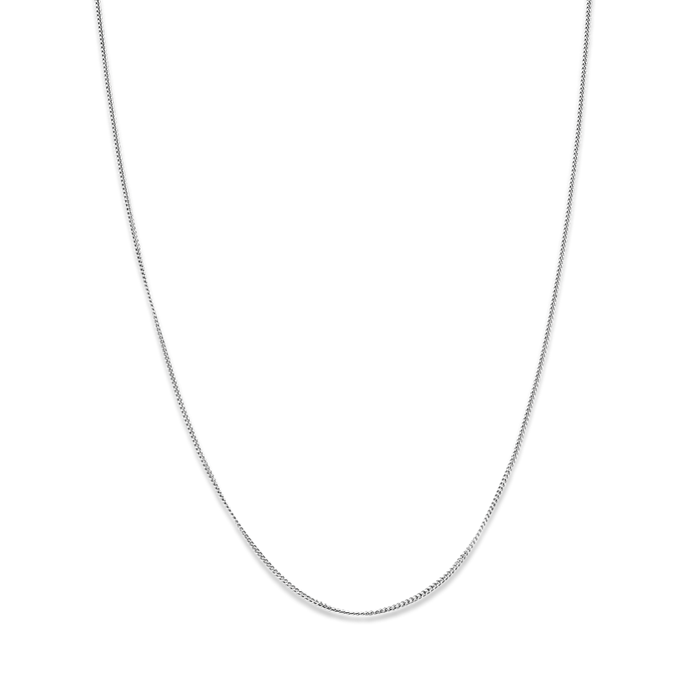 22'' Sterling Silver Curb Chain (1.2mm)