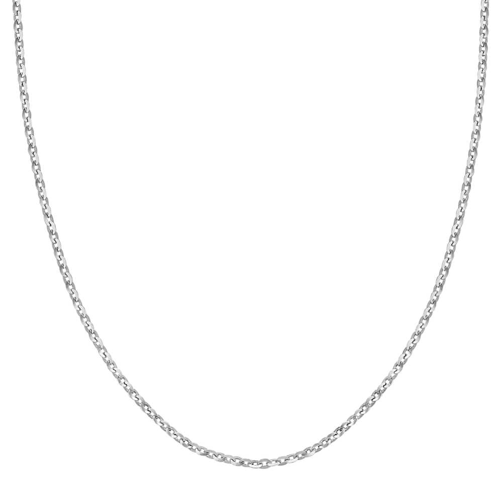 Sterling Silver Rolo Chain (18 in)