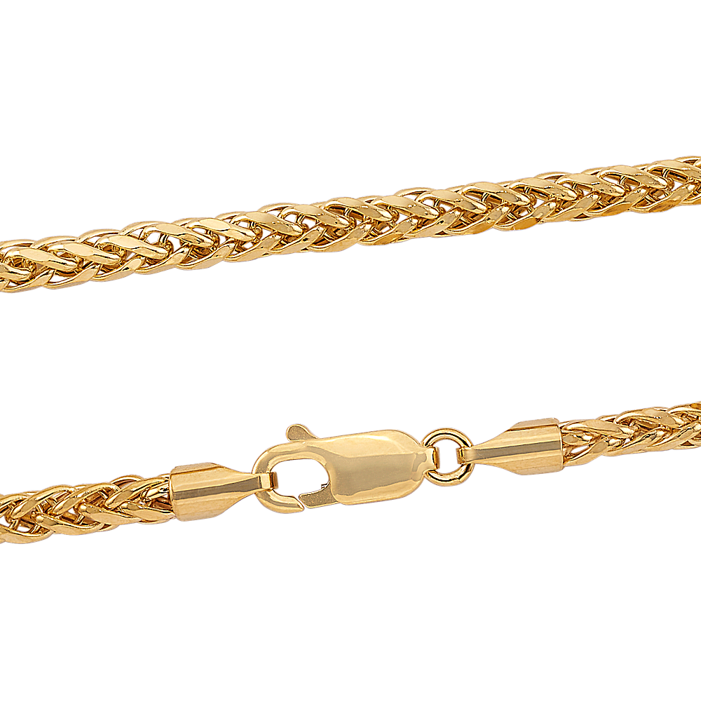 2in 14K Yellow Gold Box Chain Extender (1mm)