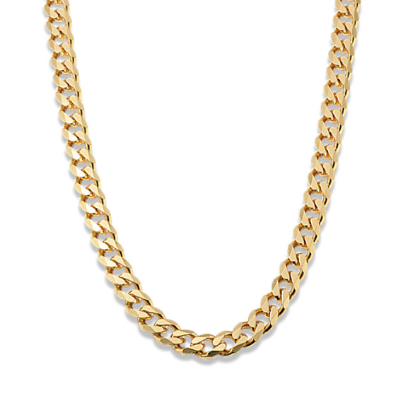 Vermeil 14k Yellow Gold Curb Chain (18 in)