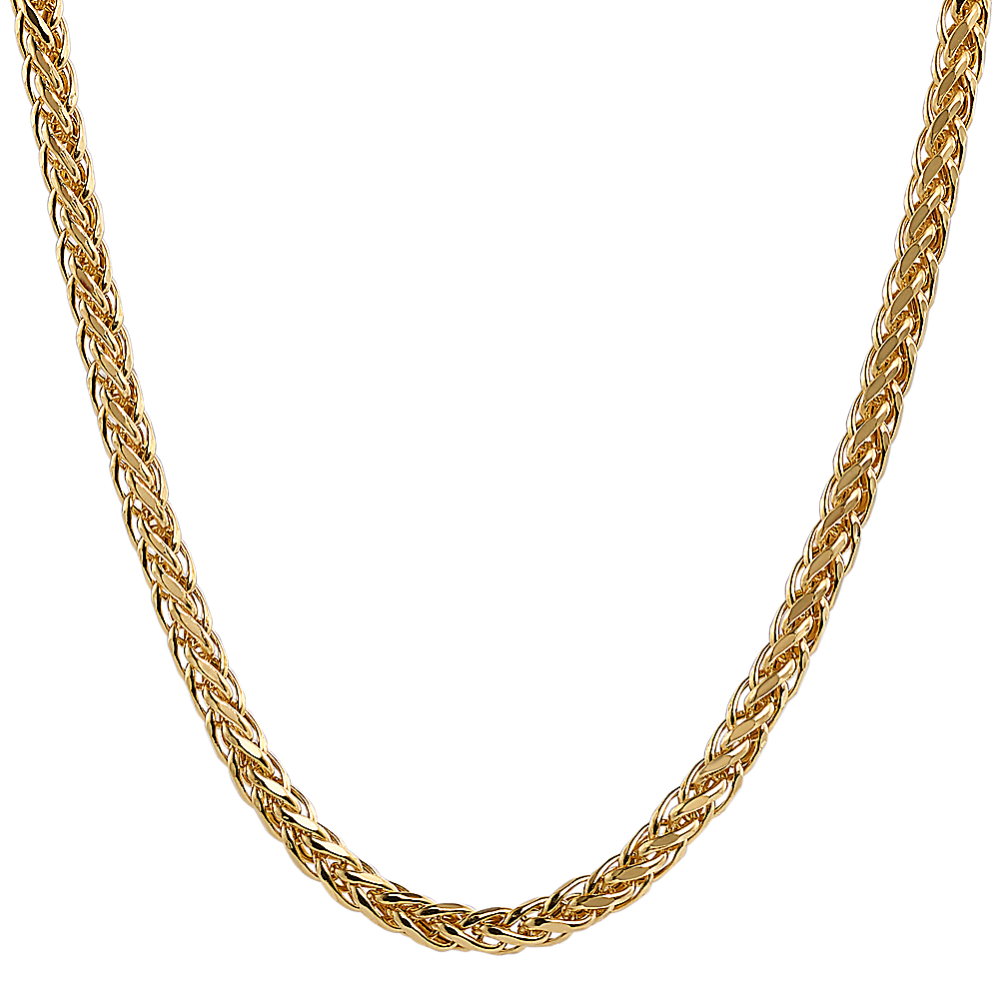 Wheat Chain in 14K Yellow Gold (18 in)