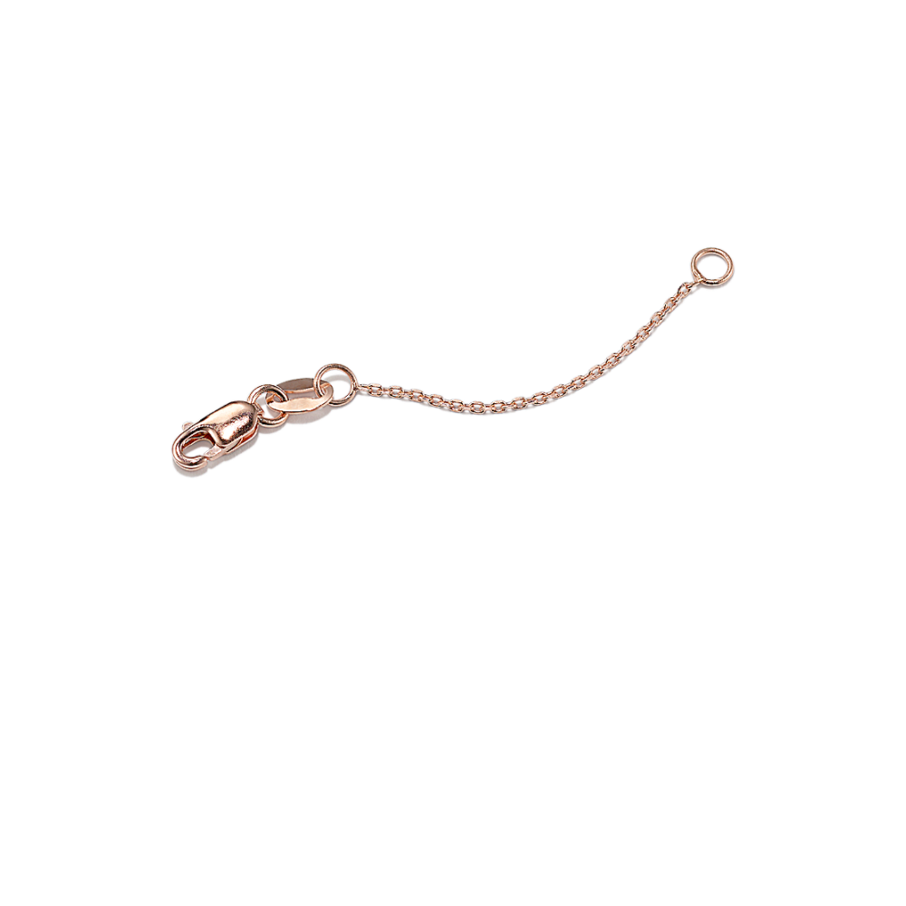 2 Inch Chain Extender in 14K Rose Gold