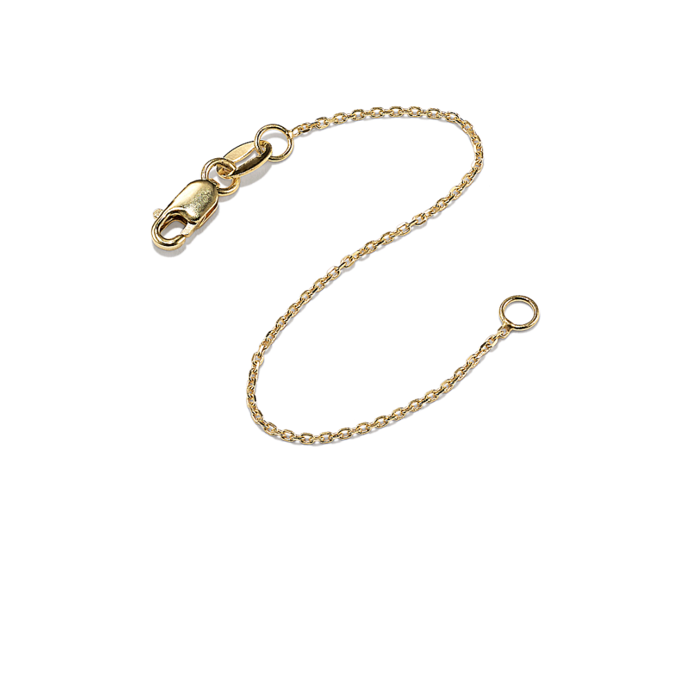 4 Inch Chain Extender in 14K Yellow Gold