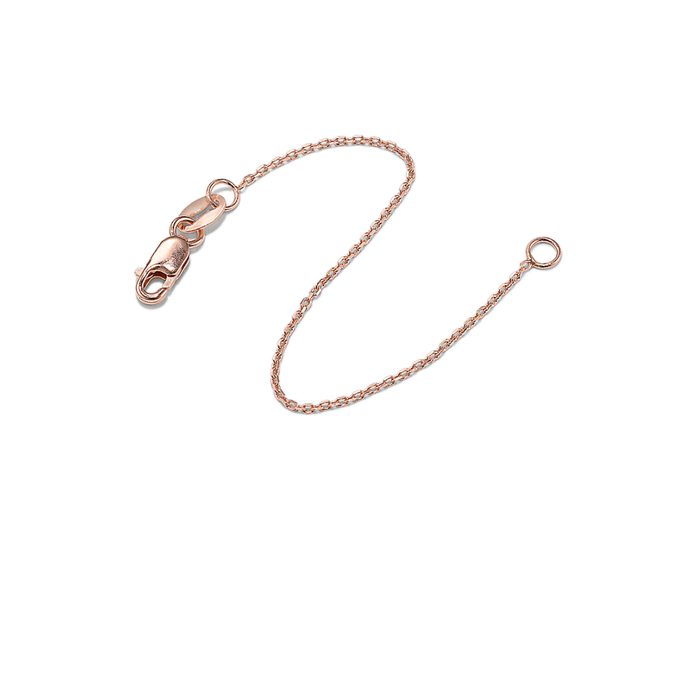 4 Inch Chain Extender in 14K Rose Gold