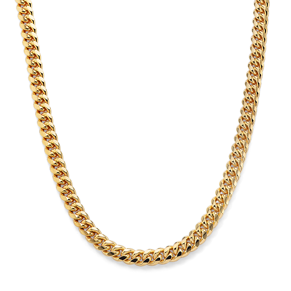 18'' 14K Gold Vermeil Miami Cuban Chain (6.2mm)