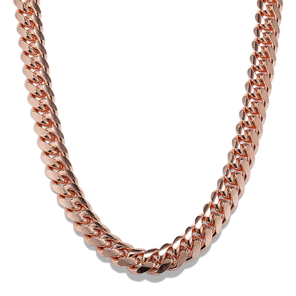 14k gold vermeil store cuban link chain