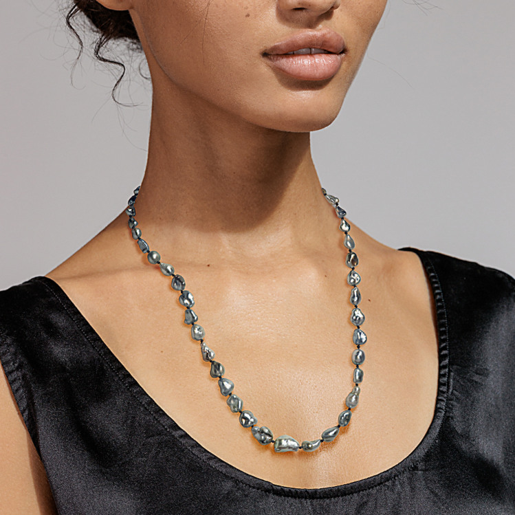 Concerto Tahitian Cultured Pearl And Diamond Accent Shepherd Drop