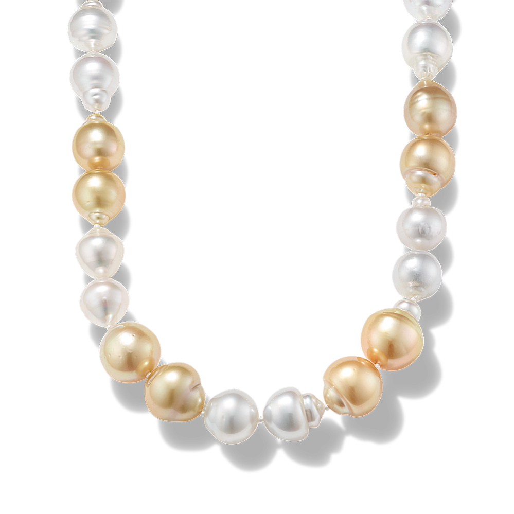 Golden Hour Cultured South Sea Pearl Strand