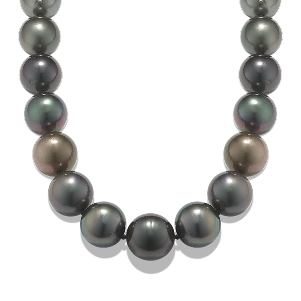 Cultured tahitian deals pearl necklace