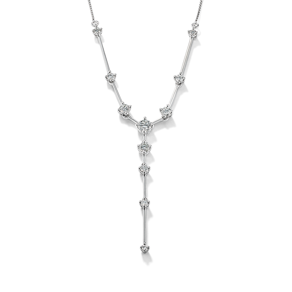 Olivia 0.45 tcw Diamond Lariat Necklace