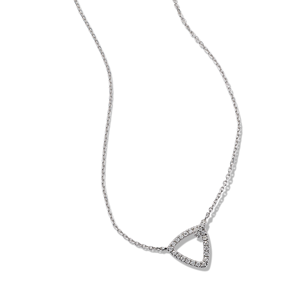 Delta Link Diamond Necklace