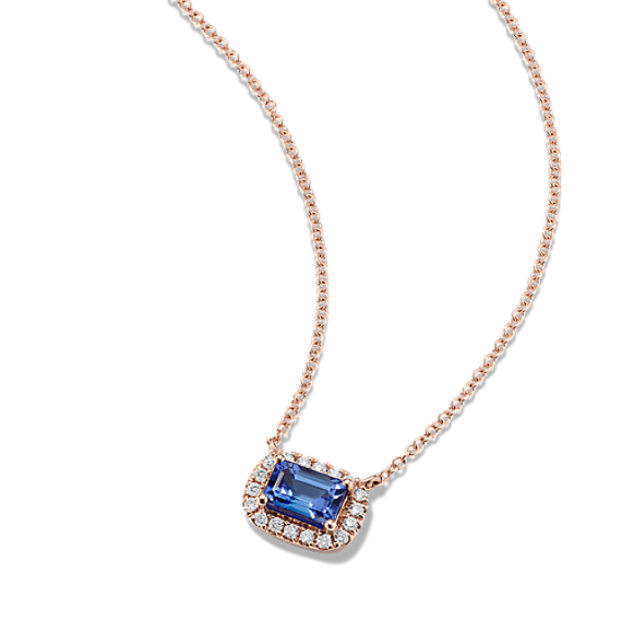 Azula Tanzanite & Diamond Pendant