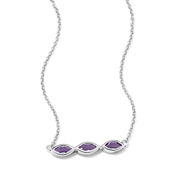 Wavelength Amethyst Necklace