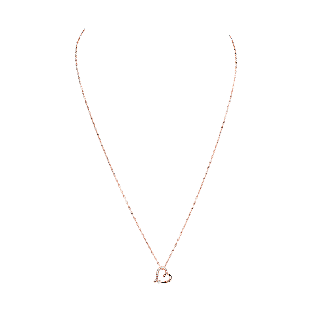 Amora Diamond Heart Pendant | Shane Co.