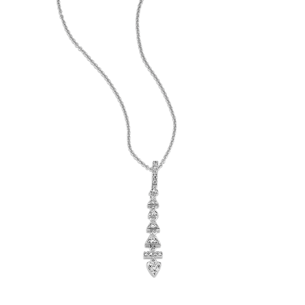 Cleopatra Diamond Drop Pendant