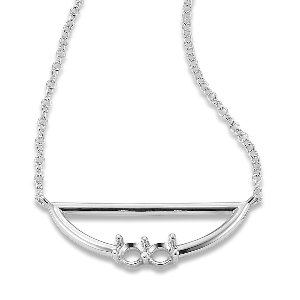 Arched Pick-Your-Gems Necklace