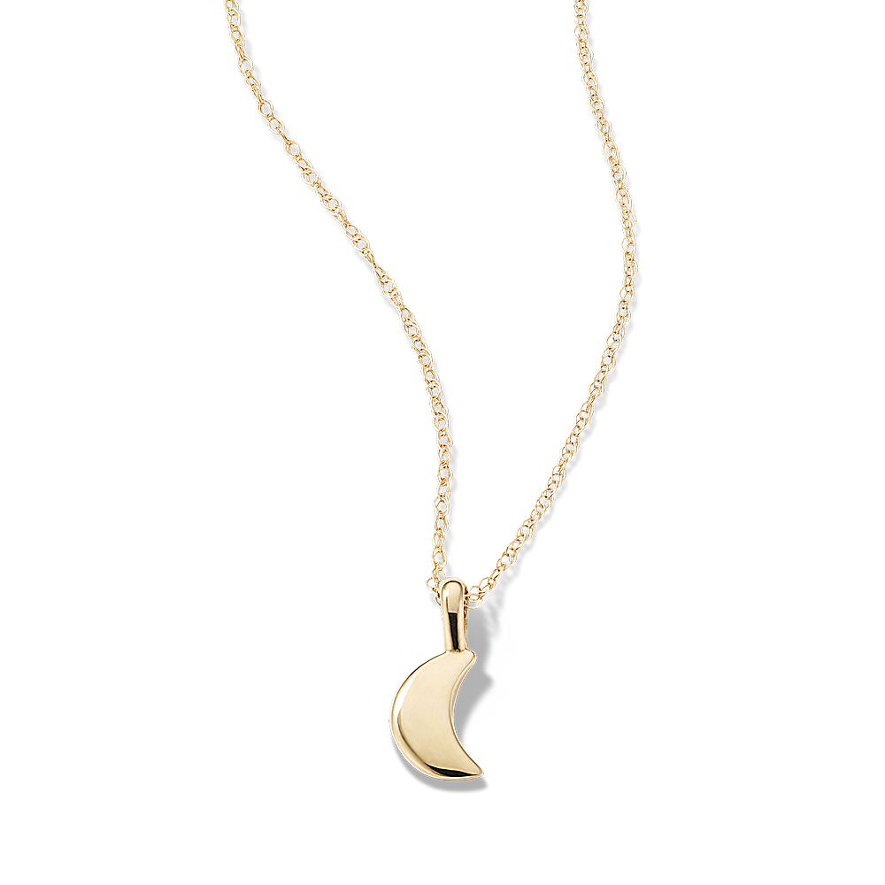 Moon Rock Necklace 14K Gold