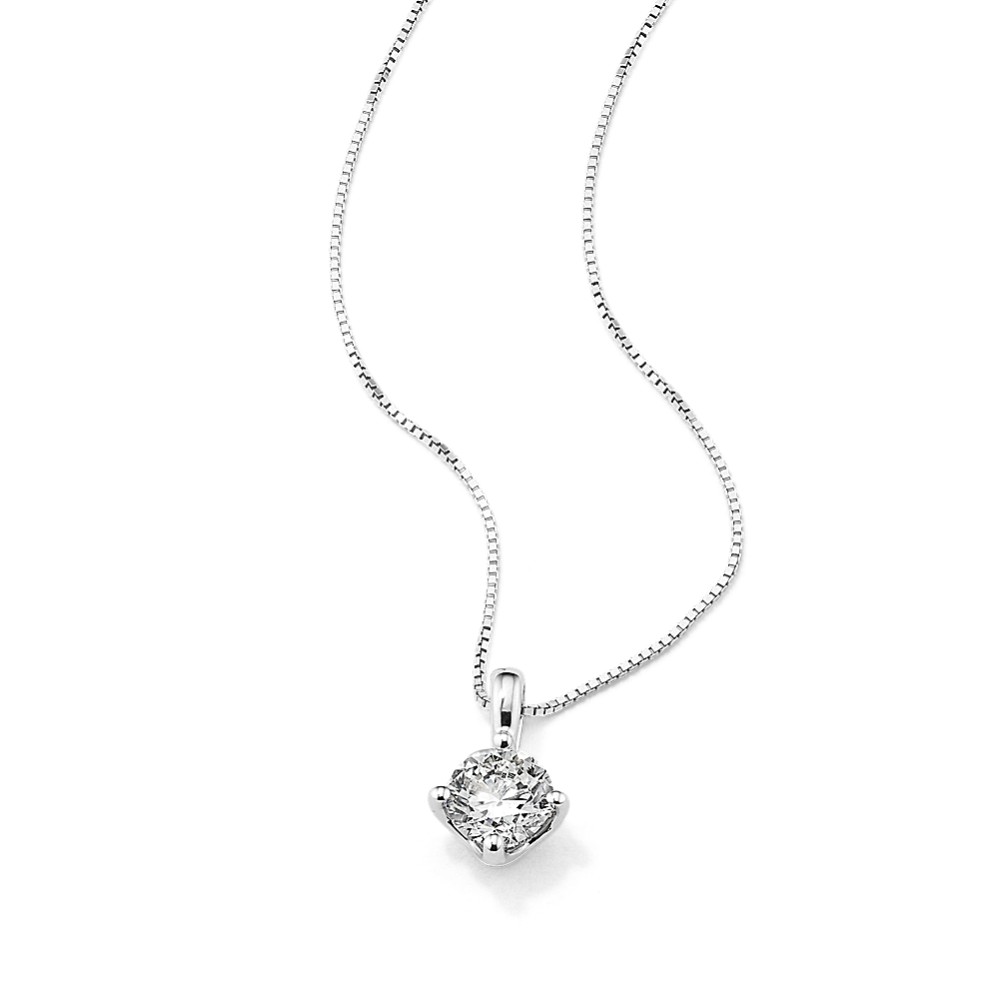 1 ctw Diamond Solitaire Pendant