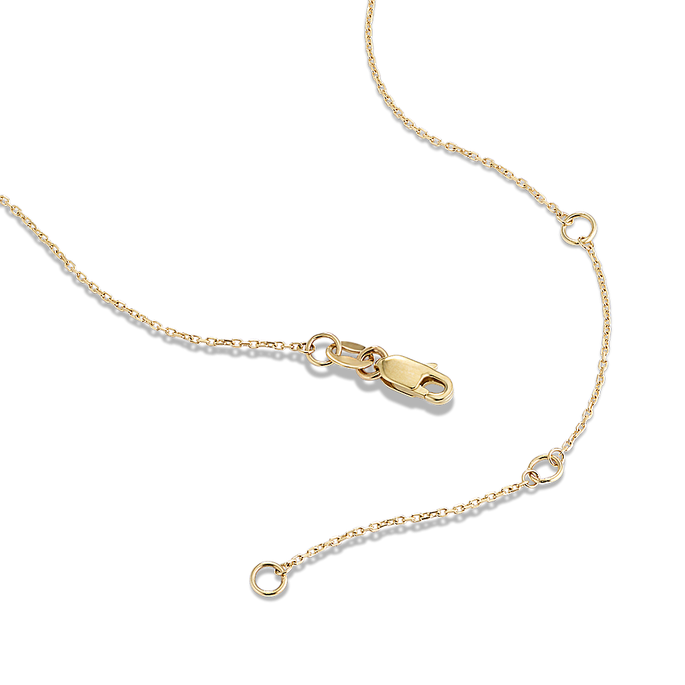 14K Yellow Gold Three-Necklace Layering Clasp