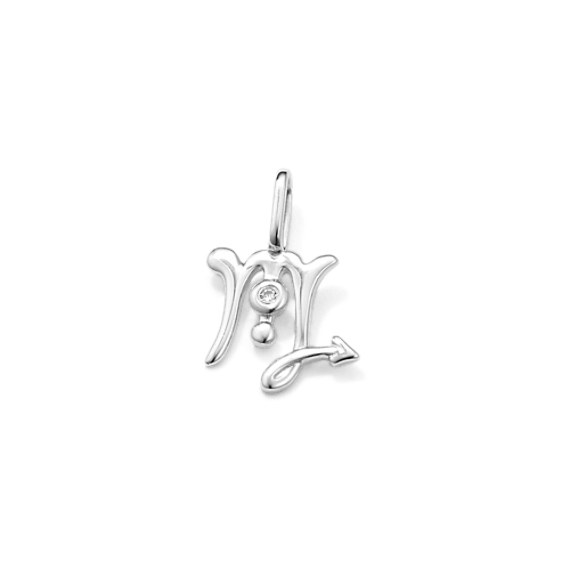 Scorpio Sign Diamond Charm