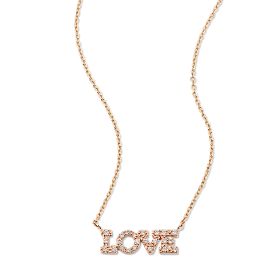 Diamond Love Necklace