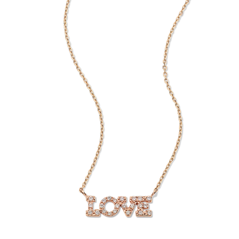 Diamond Love Necklace