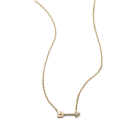 Arrow Diamond Necklace