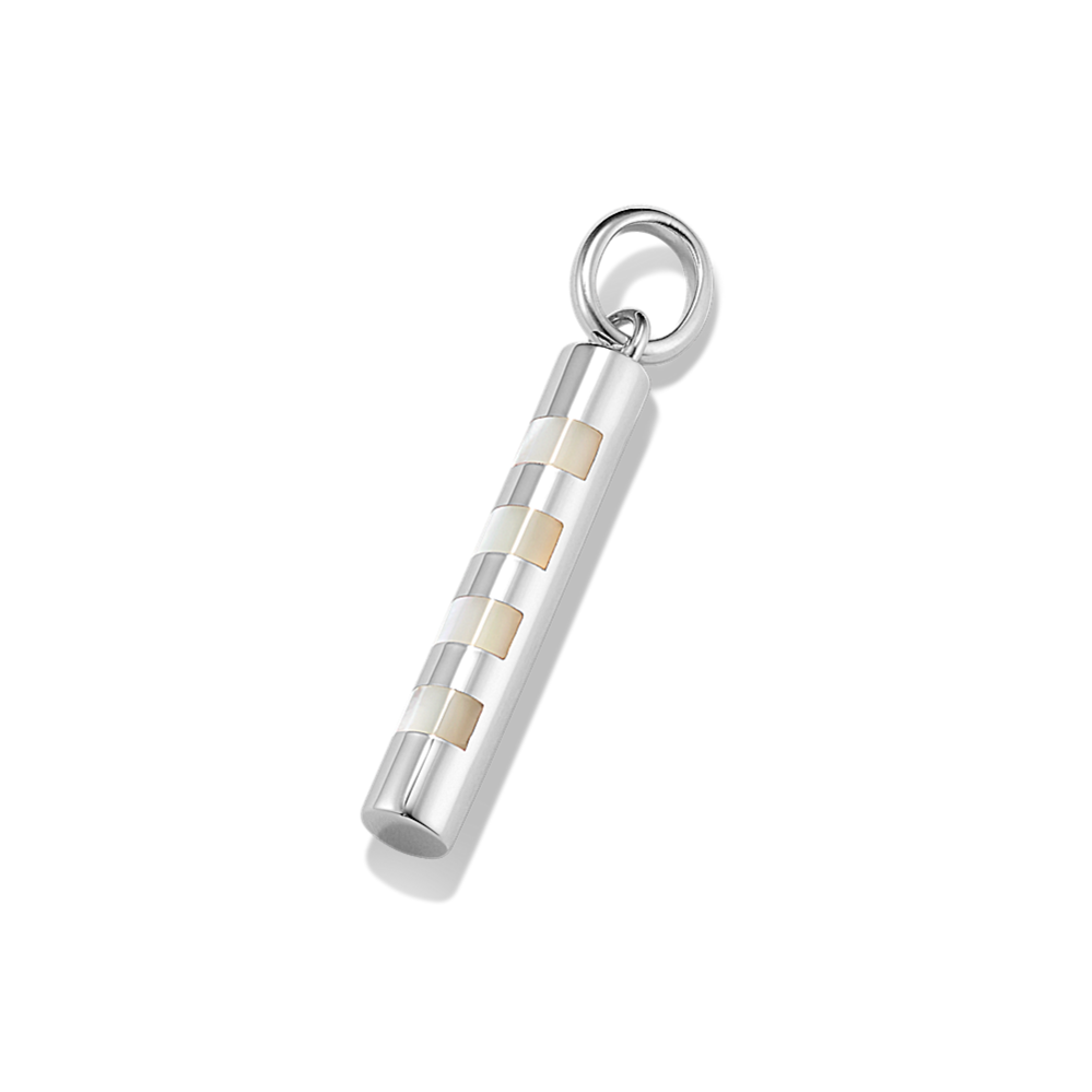 Mother-of-Pearl Charm in Sterling Silver