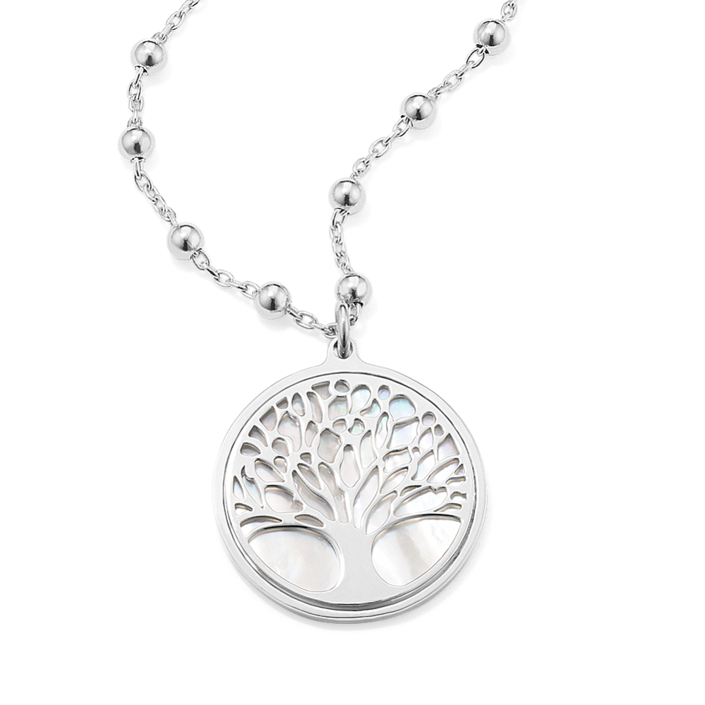Tree of Life Mother-of-Pearl Pendant