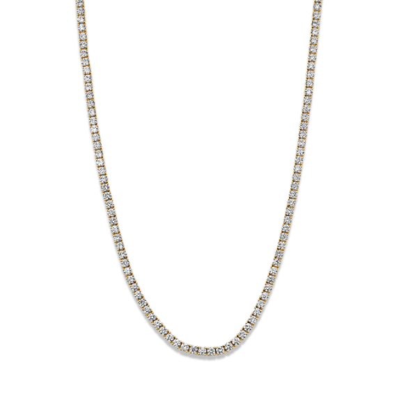 5 tcw Lab-Grown Diamond Tennis Necklace