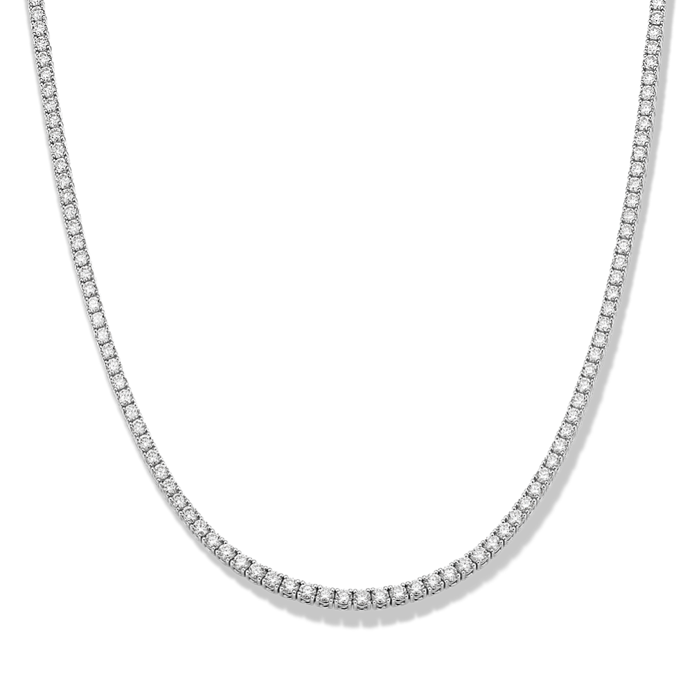 7 tcw Diamond Tennis Necklace